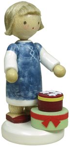 Flade Mädchen mit Spanschachteln  (Flade 5190) Mädchen mit Spanschachteln